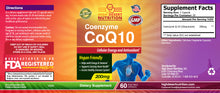 Load image into Gallery viewer, CoQ10 Ubiquinone from High Desert Nutrition (30 Capsules/200mg)