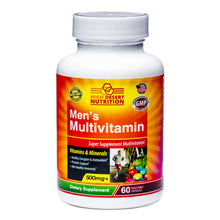 Load image into Gallery viewer, Men's Multivitamin from High Desert Nutrition (60 Capsules/500mg)