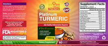Load image into Gallery viewer, Platinum Turmeric from High Desert Nutrition (60 Capsules/1300mg)