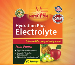 Hydration Plus Electrolyte from High Desert Nutrition (225 grams/60 Servings)