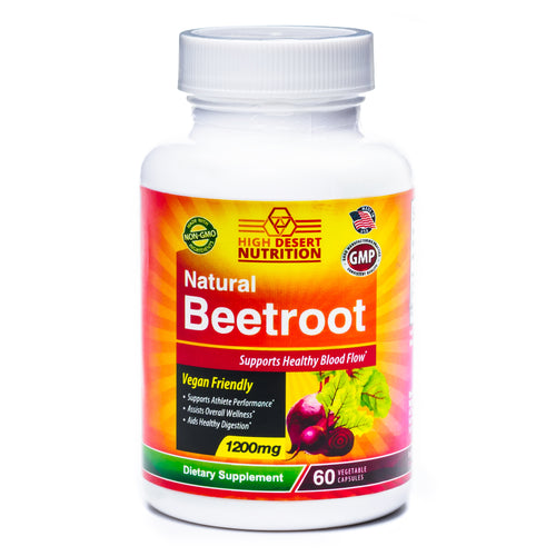 Beetroot from High Desert Nutrition (60 Capsules/1200mg)