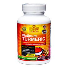 Load image into Gallery viewer, Platinum Turmeric from High Desert Nutrition (60 Capsules/1300mg)