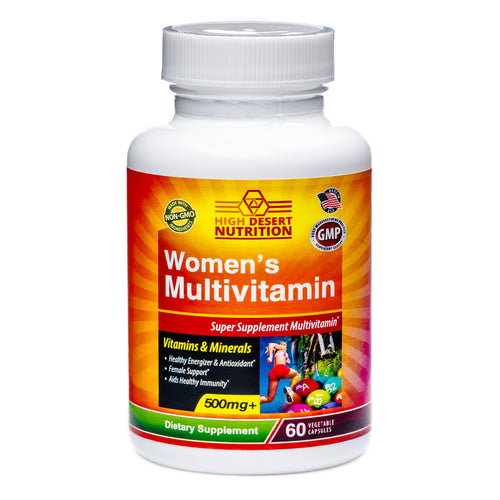 Women’s Multivitamin from High Desert Nutrition (60 Capsules/500mg)